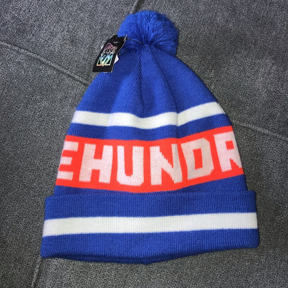 NEW The Hundreds Blue Beanie